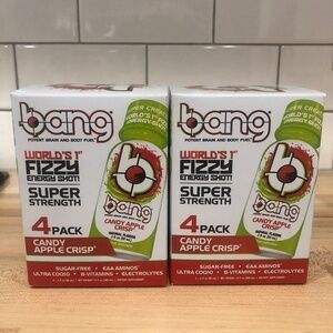 2X Bang energy shot 4 pack